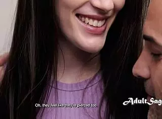 Sensual Fiona and Donnie Share Steamy Kissing and Riding Moments