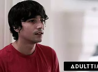 Fit milf bends over for doggystyle, riding huge cock and squirting everywhere