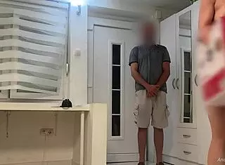 I Met Delivery Guy Naked and He Refused to Leave Until He Saw Everything