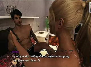 Intertwined Brunette In The Gym