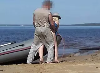 Lady Tourist Engages In Wild Action With Boatman In 3D Anime.