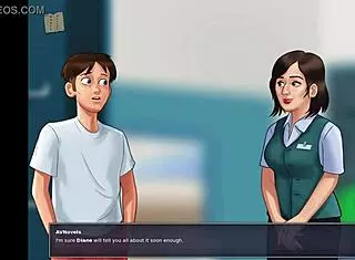 summertime saga episode 153 with teen character