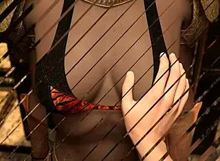 wrath in hentai anime with redhead and shaved pussy