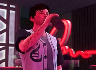 WATCH tipsy stars KISS in this 3D HENTAI sex tape PREVIEW!