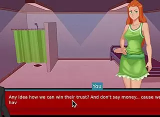 I discovered an intriguing episode of Clover Paprika Trainer with cute anime characters in 3D outfits.