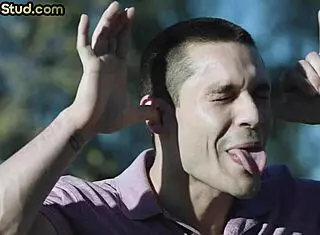 Hairy Stud Barebacked In Foot Fetish Threesome With Twinks