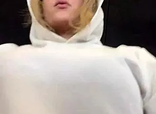 saptona gets horny in gym with see through shirt showing sweaty hard nipples