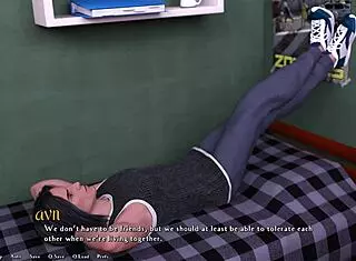 Being a dik episode 08 concludes the first day of college.