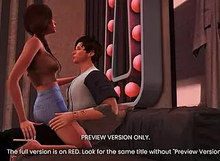 WATCH tipsy stars KISS in this 3D HENTAI sex tape PREVIEW!