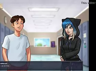 summertime saga 98 got me hooked with wild hentai college scenes