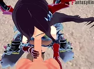 Friedrich Der Große Sucking And Fucking In Azur Lane Fantasy