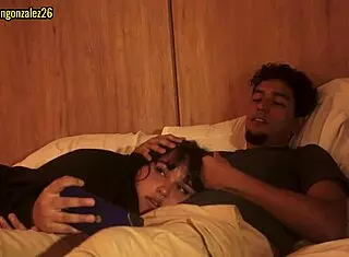 Damn! Watching Netflix with Stepsister, Couldn't Resist Shoving My Cock in Her Mouth, Almost Caught!