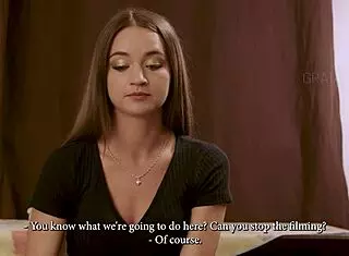 The poor teen 18+ deserves hard punishment from her master