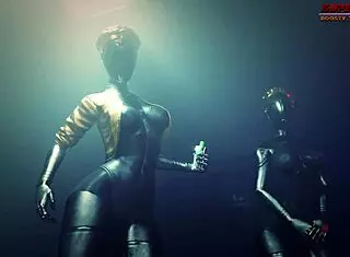 Atomic Heart 3D Hentai with Monster Cock and Creampie Action