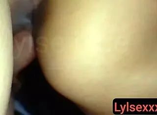 mexican latina bent over for quick creampie after party.