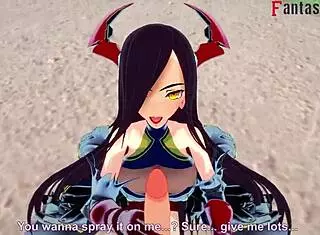 Friedrich Der Große Sucking And Fucking In Azur Lane Fantasy