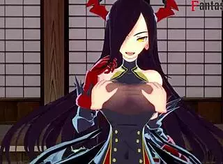 Friedrich Der Große Sucking And Fucking In Azur Lane Fantasy