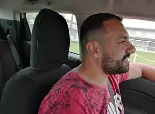 damn, we took that young carioca chick to the beach for a wild romp with the couple in the bushes… got caught! 🌴😱