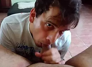 Big dick fucks hard with force