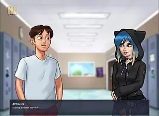 summertime saga 98 got me hooked with wild hentai college scenes