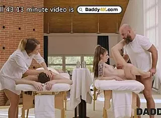 kink for two: european with small tits and father in law in czech massage.