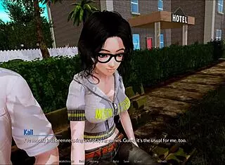 Exploring Harem Hotel in episode 121.