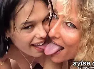 European teens bent over in public orgies