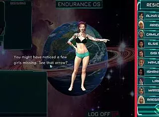 stranded in space 11 chatting with cute girls