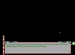 naughty elf and sexy santa wife in claus secret surprise xmas game