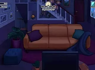 In the outdoor woods, big cock jerks off while mommy watches