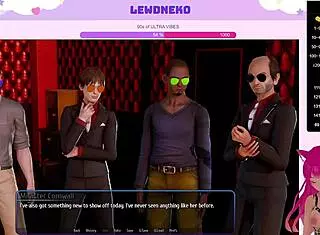 Vtuber Lewdneko玩後宮酒店第22集淫亂實況