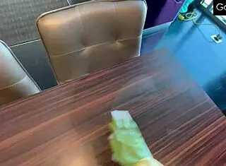 Monster Cock Rails Sage Roux's Tight Ass In Fishnet Suit