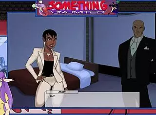something unlimited part 147: redhead with big tits in sexy cartoon game!