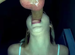 sloppy blowjob with huge cum load 😋