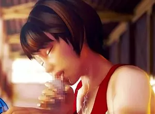 Rena前辈玩我大棒3D卡通POV运动