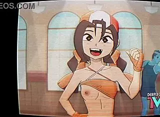 eri-chan's home workout routine is so fun 😊 anime cartoon style