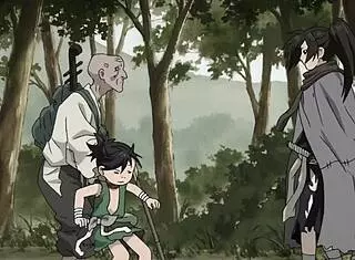 Dororo Episode 2: Detailed Focus on Legs in Hentai Anime PT-BR