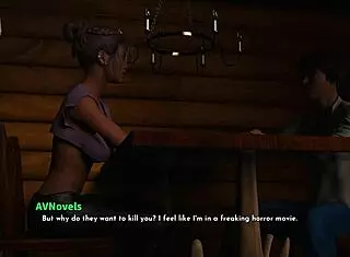 Welcome to free will 48 with cute outfit and big tits