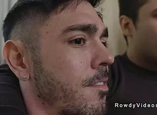 Intense backyard session with big dick and dildo toys