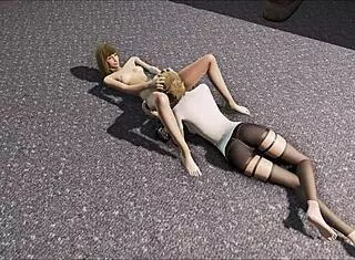 Exploring Fallout 4 With Katsu And Emogene In Anime Style