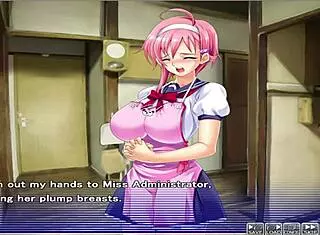 In apartment of love ep 9, watching through a peeping hole at the intimate scenes