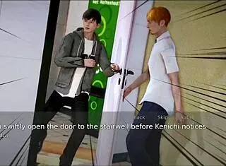 Academy 88 evokes deep emotions in this hentai anime game