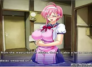 In apartment of love ep 9, watching through a peeping hole at the intimate scenes