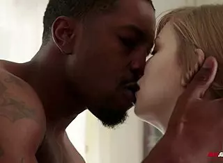 Once You Go Black: Whore Gets Dirty Talk During Quickie Blowjob And Cumshot With Small Tits.