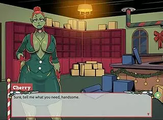 Boss Reveals Huge Cock In Claus Secret Surprise Xmas Hentai Ep 4