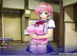 In apartment of love ep 9, watching through a peeping hole at the intimate scenes