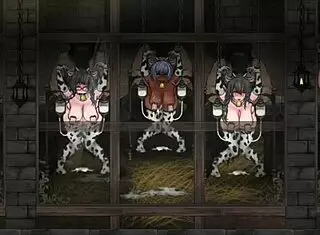 Detailed scenes from Night of R part 15 in the ranch area 1.