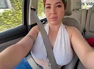 Uber driver, they'll see us when I flash my big ass!