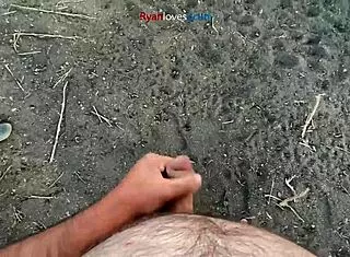 Solo Hentai Star Masturbates Under a City Bridge