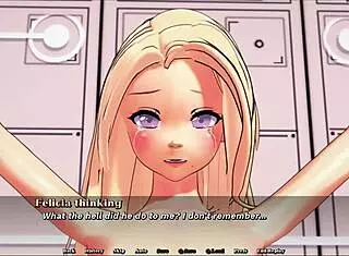 Lewd Town Adventures Part 4: Bound Group Gangbang with Toys and Bondage in Hentai Anime Game